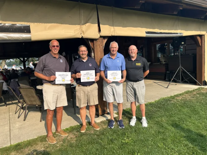 Three referees receive Golden Whistle Award